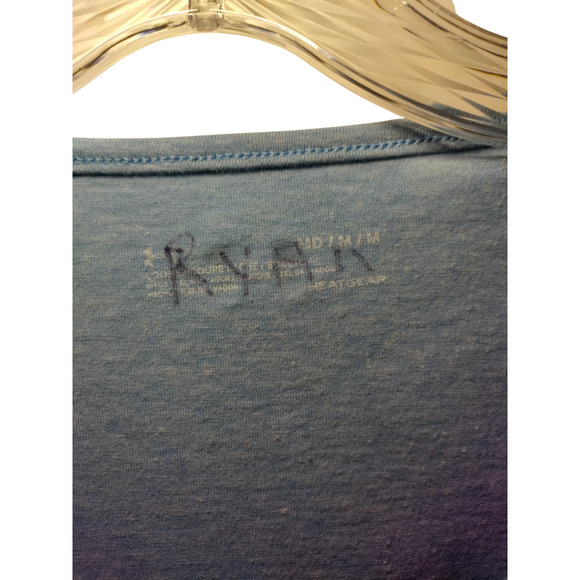 Under Armour Womens Pullover Roll Cap Sleeve Activewear Top Blue Size Medium - Picture 14 of 15